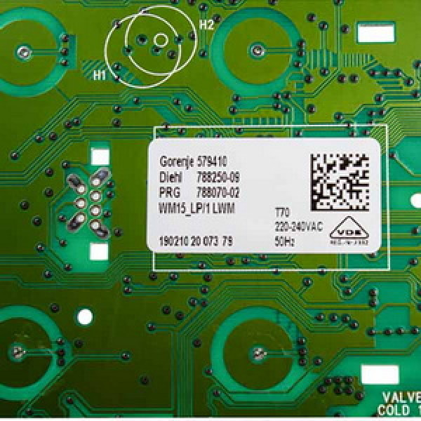 Плата управління WM15_LP/1LWM для пральної машини Gorenje 698835