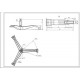 Хрестовина барабана для пральної машини Samsung DC97-00124B L=127mm