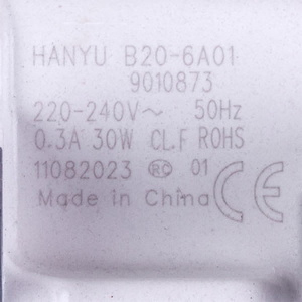 Помпа (насос) для пральної машини Candy 41018403 Hanyu (в зборі) B20-6A01 (контакти спарені ззаду, на 3 саморізи)