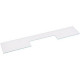 Полиця над ящиком для овочів у холодильник Whirlpool C00523381 (скляна) 610x108mm