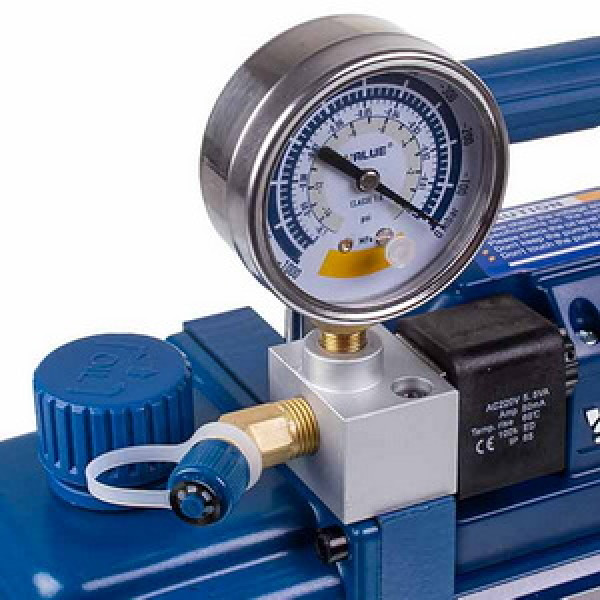 Вакуумний насос з манометром Value VI-120-SV (1 ступ./57 л/хв.)