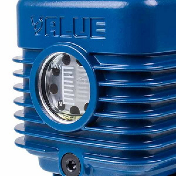 Вакуумний насос з манометром Value VI-120-SV (1 ступ./57 л/хв.)