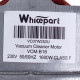Двигун для пилососа VC07W252U VCM-B18 (з виступом) Whicepart D=100/83 mm H=105/27 mm 1600 W