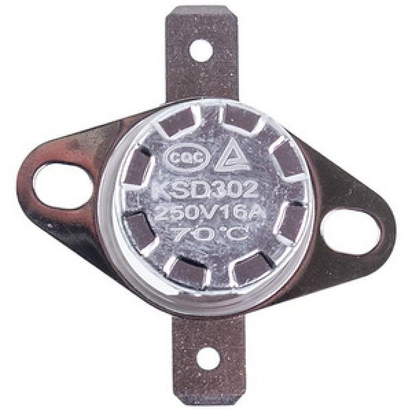 Термостат для конвекторного обігрівача KSD302 250V 16A 70°C