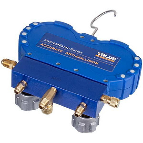 Манометрический колектор 2-вентильний VMG -2 R32 (R32) Value + шланги 3шт.x900mm