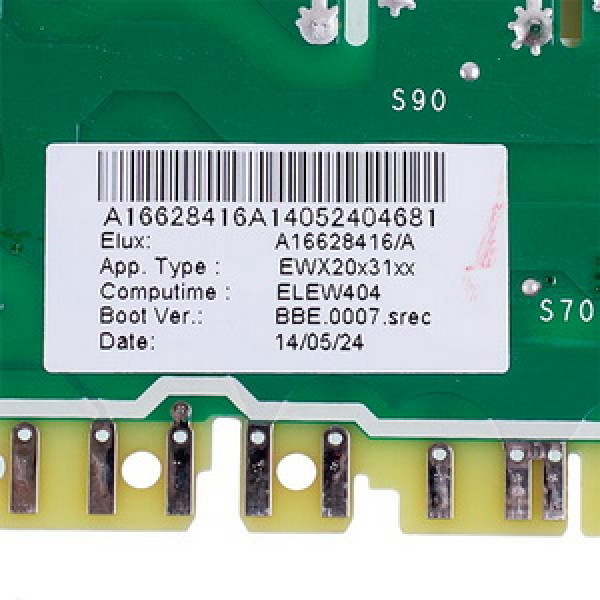 Плата керування для пральної машини Electrolux 140166284129 (без прошивки)