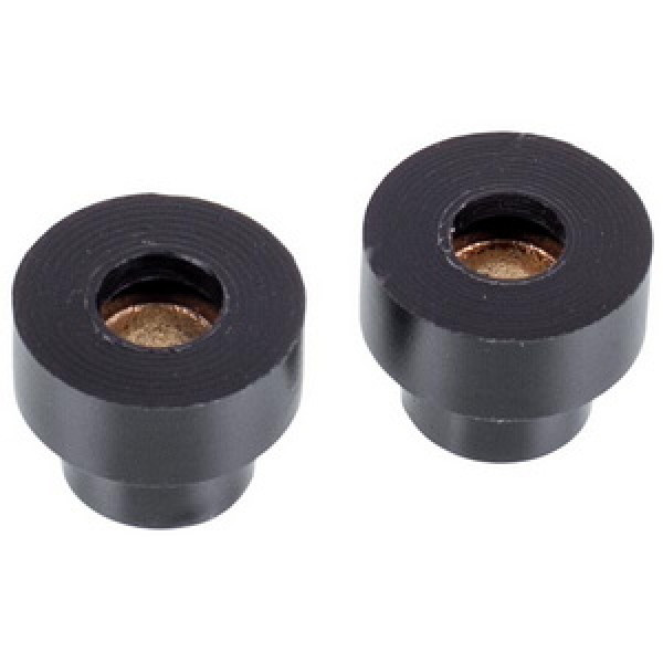 Набір капролонових втулок (6×15×12,1 мм) для ремонту теплового насоса посудомийної машини Bosch (2 шт)