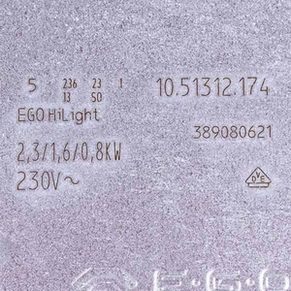Конфорка для склокерамічної поверхні 2300W Electrolux 3890806213