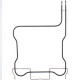 Indesit C00526531 Тен нижній 1000W 230V для духовки