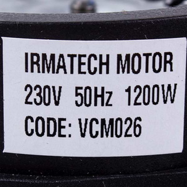 Двигун для мийного пилососа VCM025 IRMATECH MOTOR D=143/82 mm H=68/176 mm 1200 W