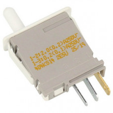 Вимикач світла кнопковий (одинарний_3C HL-404KS) для холодильника Gorenje 498038