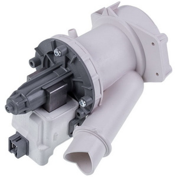 Помпа (насос) для пральної машини Candy 49002228 HANYU (в зборі) 30 Вт B20-6A01 (контакти спарені ззаду)