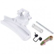 Ручка дверцят (люка) для пральної машини Zanussi 4055304143 біла