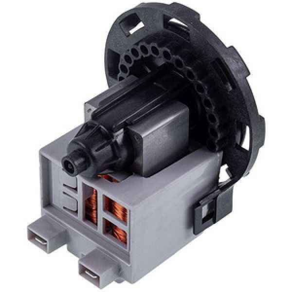 Помпа (насос) для пральної машини 15011 Drain Pump 40 Вт P25-1E (контакти роздільні ззаду; на 8 засувок)