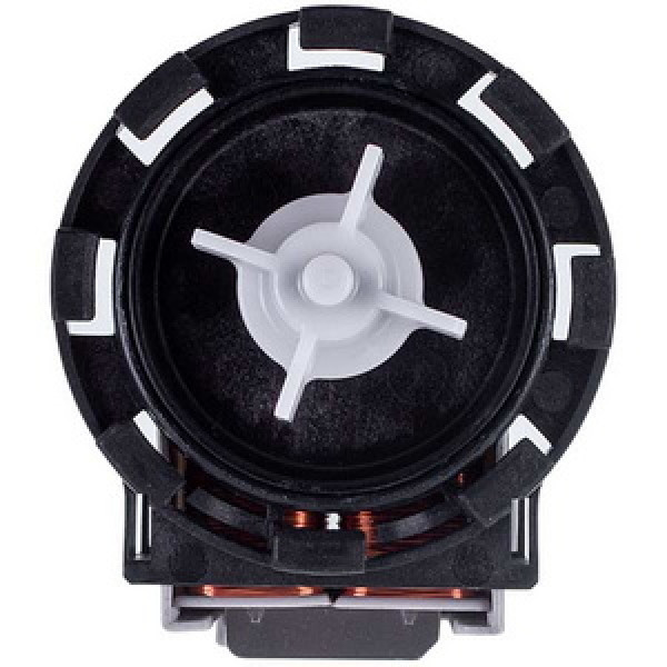 Помпа (насос) для пральної машини 15011 Drain Pump 40 Вт P25-1E (контакти роздільні ззаду; на 8 засувок)