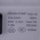 Помпа (насос) для пральної машини 15011 Drain Pump 40 Вт P25-1E (контакти роздільні ззаду; на 8 засувок)