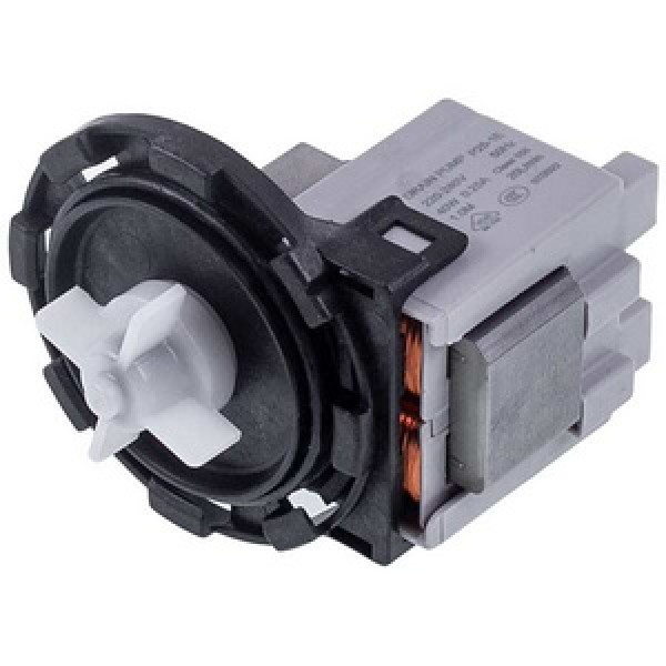 Помпа (насос) для пральної машини 15011 Drain Pump 40 Вт P25-1E (контакти роздільні ззаду; на 8 засувок)