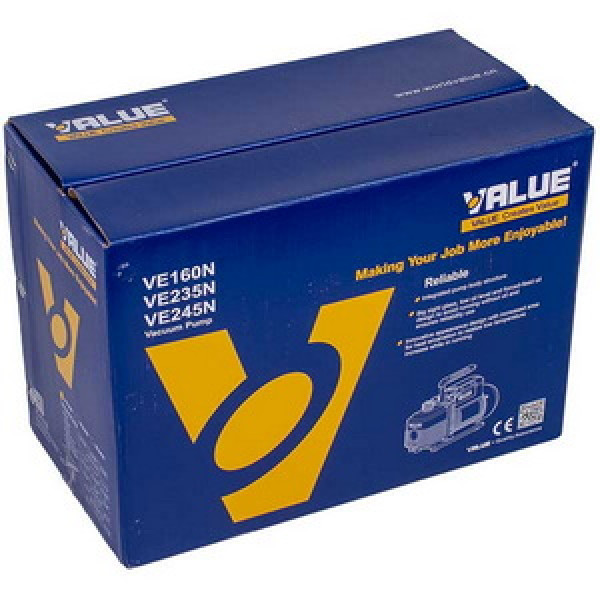 Вакуумний насос Value VE-160 (1 ступ./170 л/хв.)