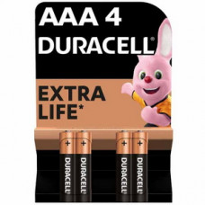 Батарейка Duracell AAA (LR03/MN2400) 1.5V блістер 4 шт.