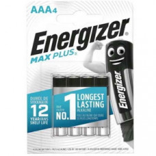 Батарейка Energizer AAA (AAA-LR3) Max Plus Alkaline 1.5V блістер 4 шт.