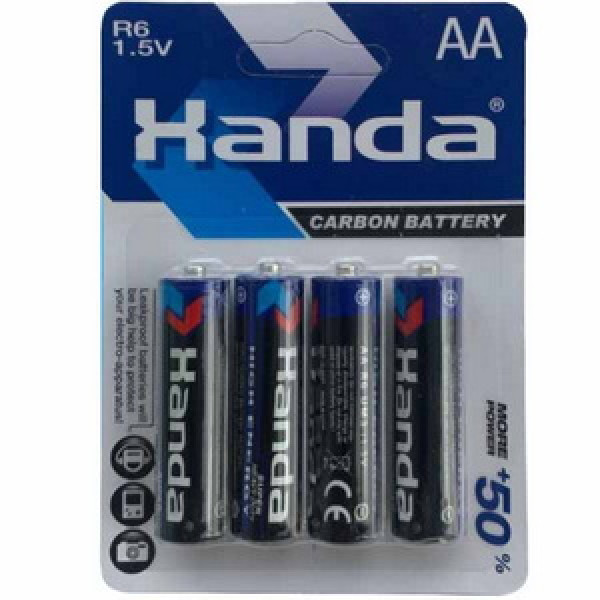 Батарейка Xanda AA (R6) Super Heavy Duty 1.5V блістер 4 шт.