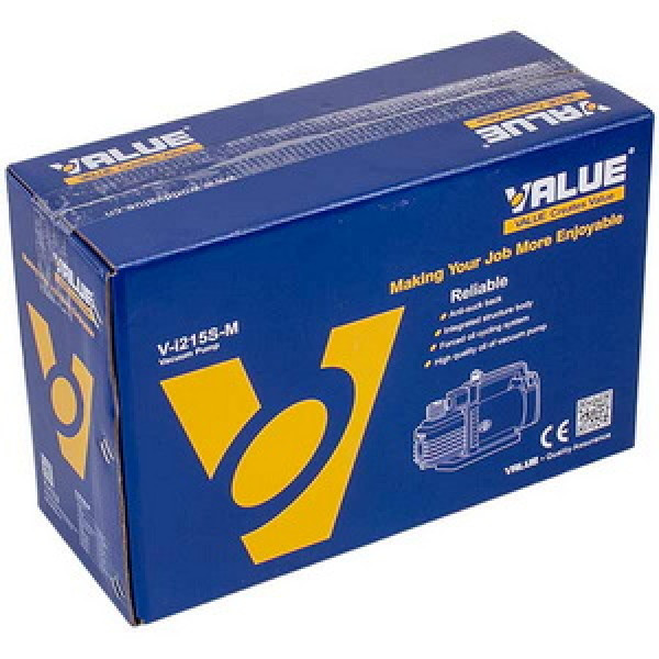 Вакуумний насос Value mini VI 215 S-M (2 ступ./42 л/хв.)