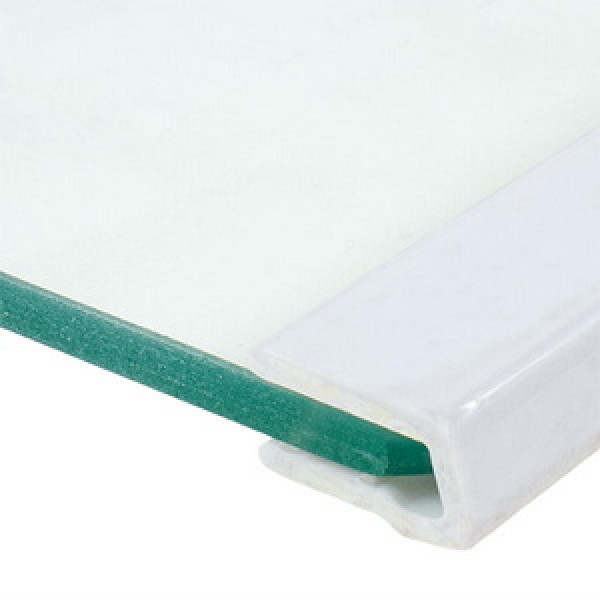 Полиця морозильної камери для холодильника Samsung DA97-16364R 305x303x11mm (скляна, з обрамленням)