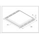 Емальоване деко для духовки Ariston, Indesit C00137834 (C00081577)
