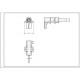 Щітки двигуна для пральної машини Ariston C00273898 (2 шт.) стрижень 14x5x34 Type L