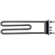 Тен для пральної машини Zanussi 1463219202 TPO Thermowatt L=245mm 1950W