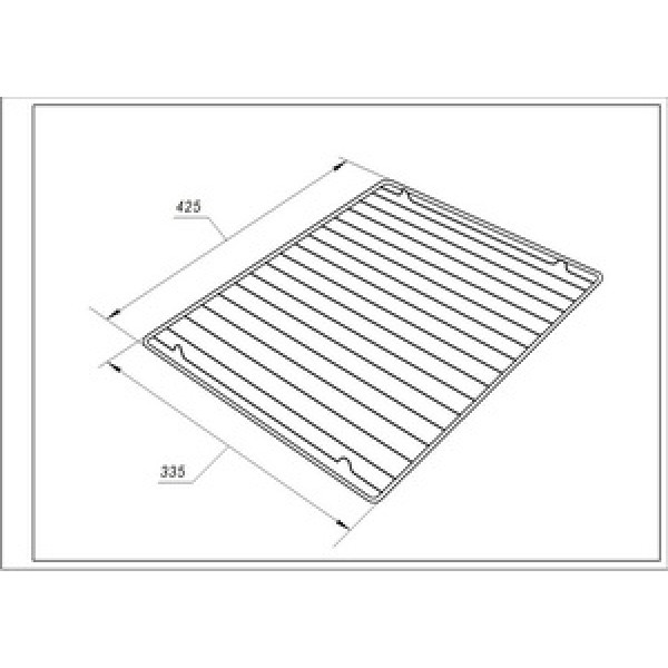 Решітка для духовки Gorenje 933264 425x335mm