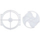 Розбризкувач (імпеллер) верхній 00611388 для посудомийної машини Bosch