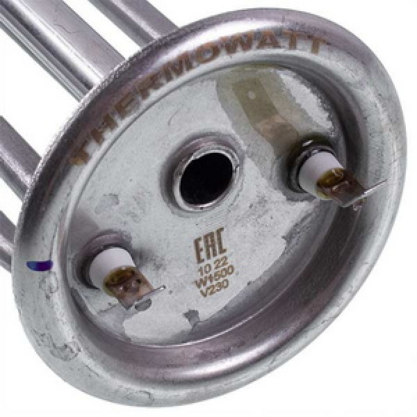 Тен фланцевий Thermowatt 1500W (нержавійка) для бойлера (під анод M6) Thermex 3532631