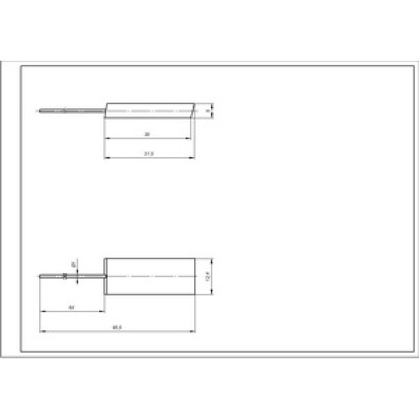 Щітки двигуна (2 шт) для пральної машини Whirlpool 481281719413 12.5x5x33mm (без корпуса)