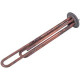 Тен фланцевий для бойлера 34013100000 Kawai 2000W (мідний) L=310mm фланець 64mm (під анод M4)