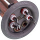 Тен фланцевий для бойлера 34013100000 Kawai 2000W (мідний) L=310mm фланець 64mm (під анод M4)
