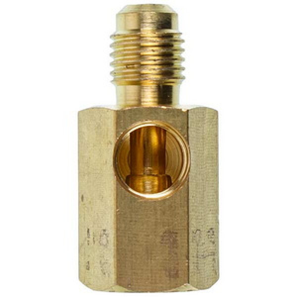 Перехідник до вакуумного насоса під манометр HR (SAE 1/4-1/4 NPT 1/8) VALUE