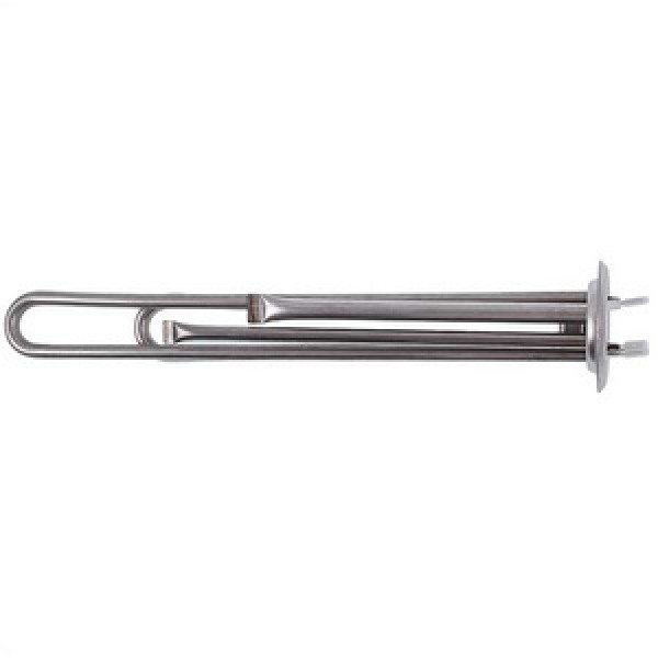 Тен для бойлера Kaneta 34013100000 2000W (нержавійка) L=310mm фланец 64mm, 2 трубки под датчик анод M4