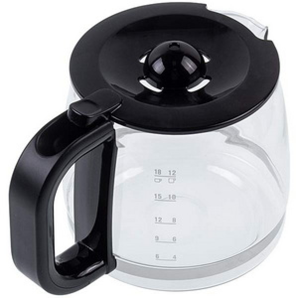 Колба + кришка для кавоварки Electrolux 4055342689 H=150mm, D=150mm чорний