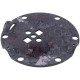 Фланець круглий для бойлера Atlantic \ ROUND GТ00118EAtl D=120mm, 6 отворів (під анод M6)