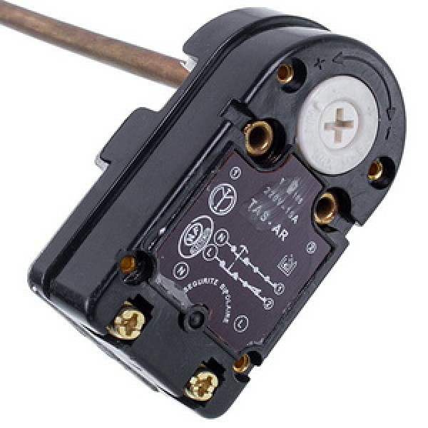 Термостат для бойлера 3412075 15A 220V, стрижень L=255mm + виходи на лампу