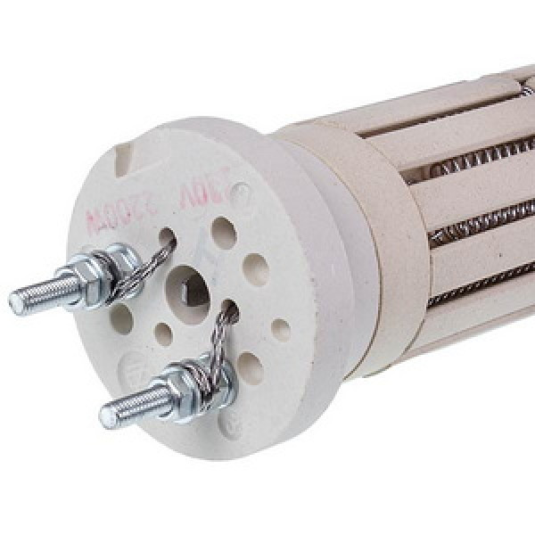 Тен сухий стеатитовий для бойлера Drazice 3342001ND 2200W D=48mm L=400mm 230V