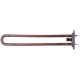Тен для бойлера 34013330000 Kawai 700W (мідь) L=240mm фланець 64mm (під анод M4)