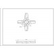 Ніж для м&aposясорубки Zelmer ZMMA028X (A863109.00) 10003883 D=55.5mm s=5mm Отвір=10x10mm NR8 (двосторонній)