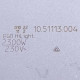 Конфорка 2300W для склокерамічної поверхні Gorenje 554329