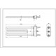 ТЕН для пральної машини LG 5301ER1001H TP 175-SG-1900 Thermowatt (Італія) L=175 mm 1900 W