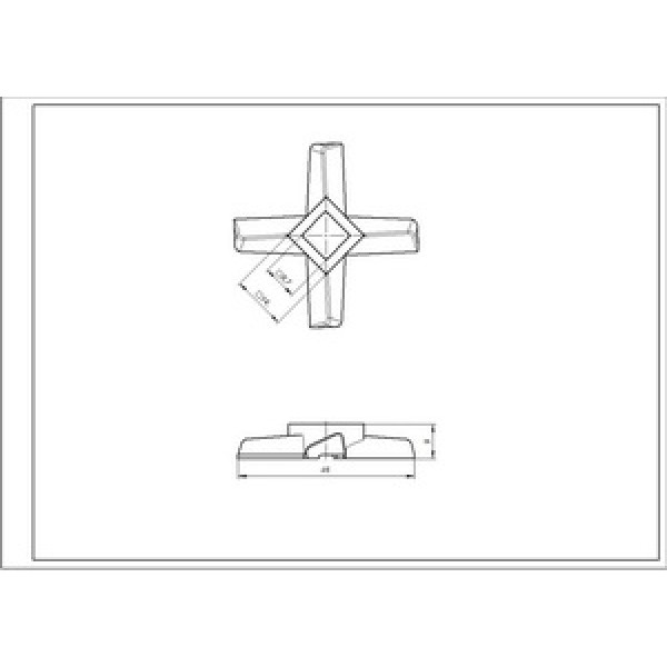Ніж для м&aposясорубки Bosch 00620949 D=45mm s=9.5mm Отвір=9x9mm