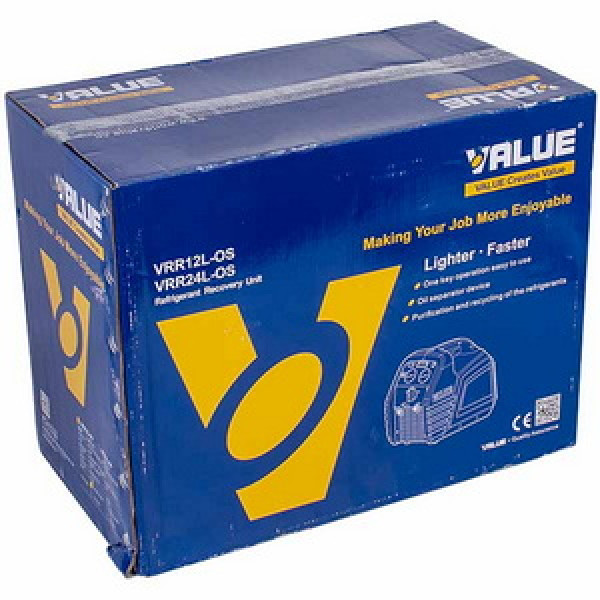 Станція регенерації, відкачування, утилізації фреону Value VRR12L+OS з масловіддільником