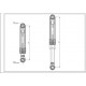 Амортизатор бака для пральної машини  Beko 2816870400 AKS 85N L=180-275mm D отвору=11mm