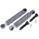 Амортизатор бака для пральної машини Bosch 00673541 з дюбелем (2 шт.) L=170-250mm D отвору=8/14mm